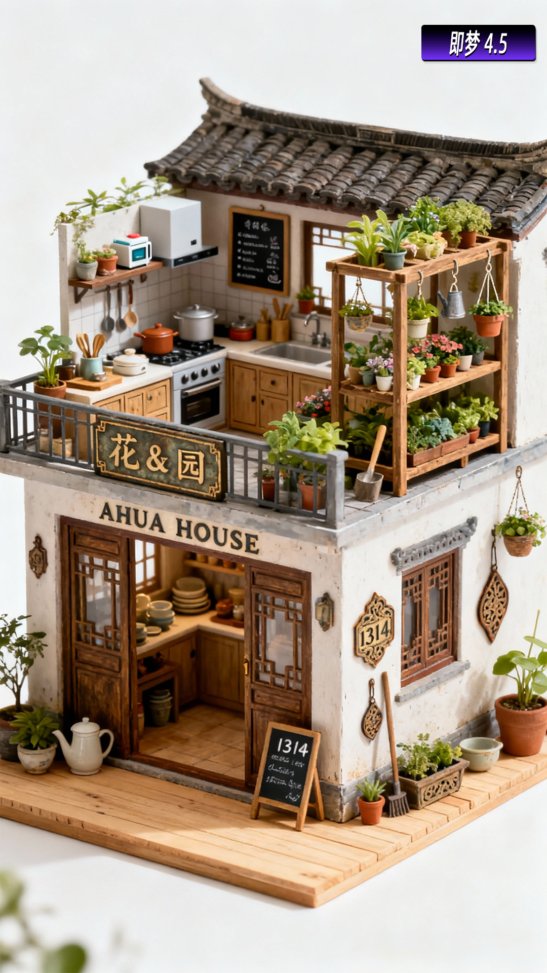 治愈微缩小屋
