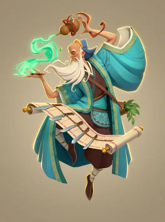 奇幻3d游戏角色