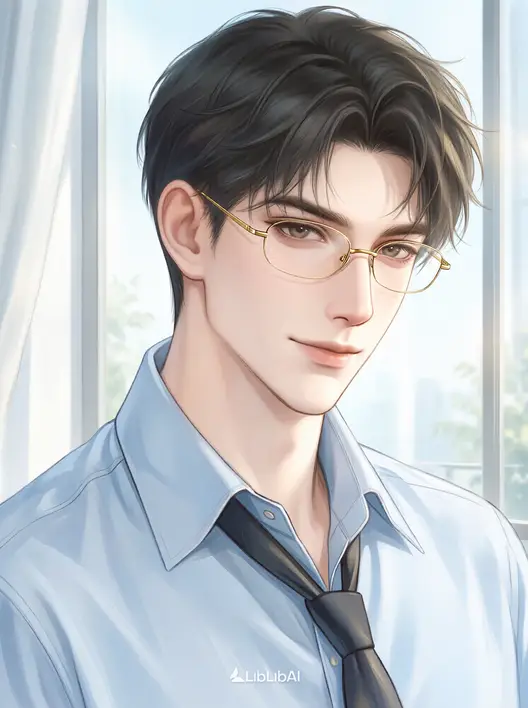 不吃居居_成熟引力_帅哥人物小说推文封面插画头像壁纸
