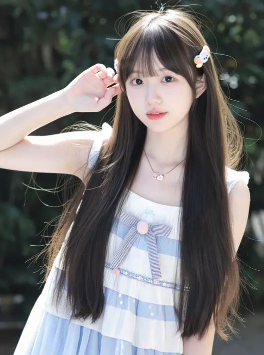 亚洲高颜值美少女，写真造相