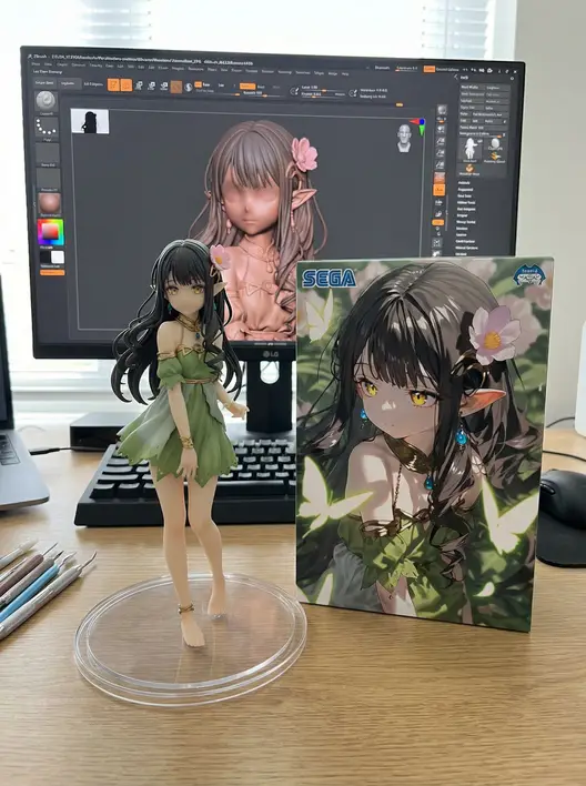 一键定制模版手办化