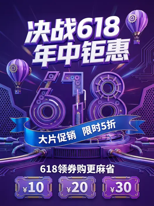 618海报设计