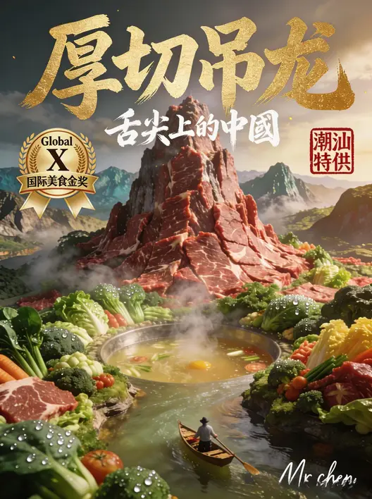 美食海报设计