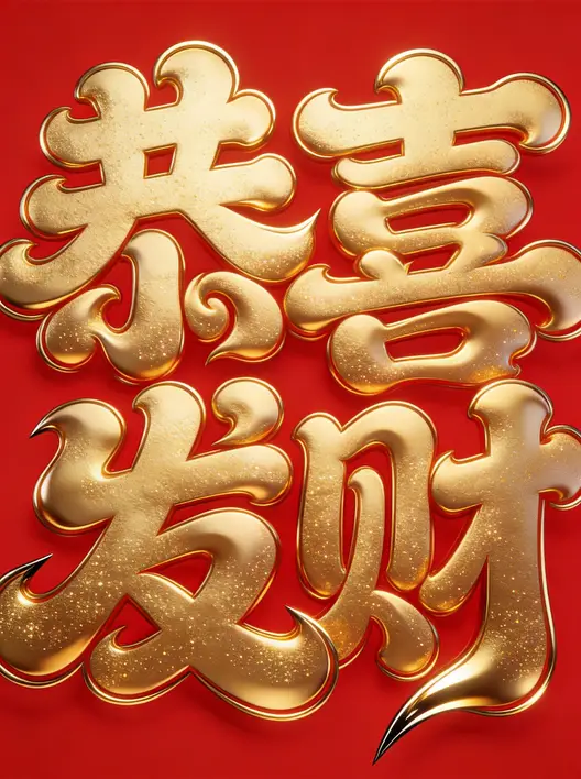 粗体艺术字