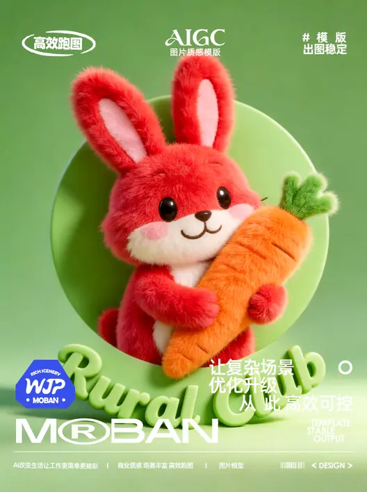 立体毛绒效果 | 一键生成毛绒效果
