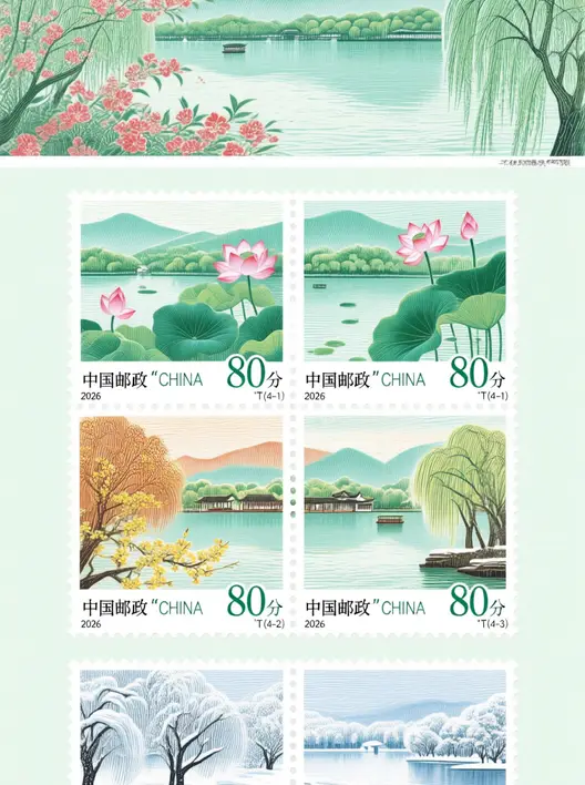 国潮-文化邮票