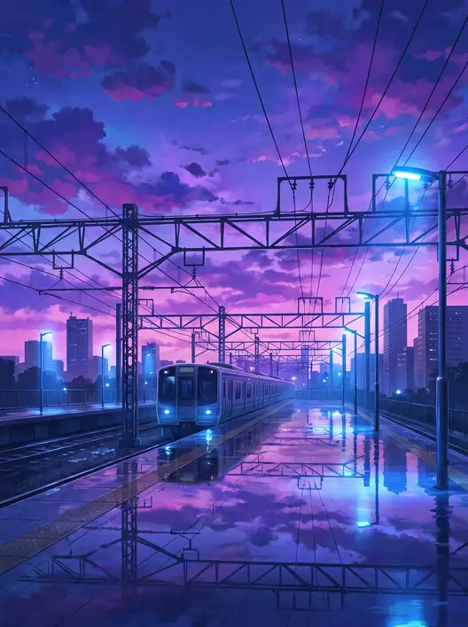 二次元漫剧游戏场景