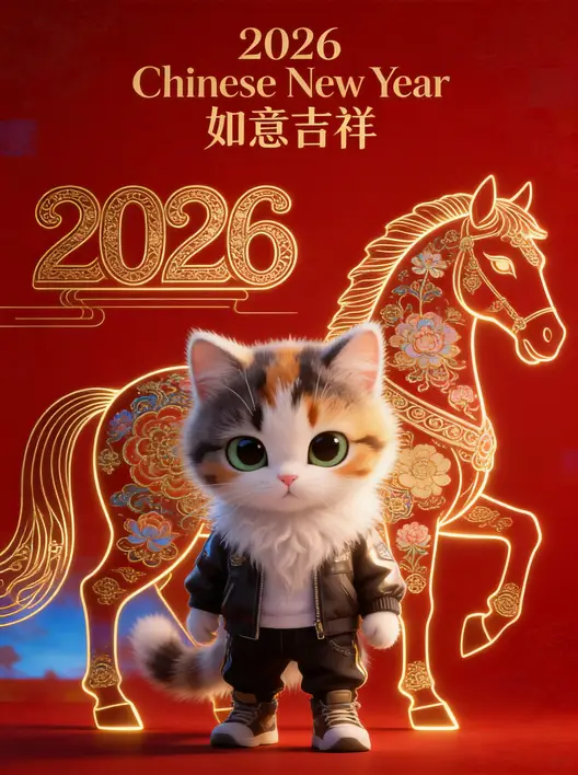 J_马年新年海报