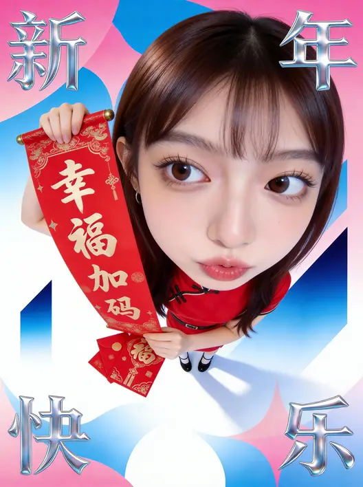 一键Y2K千禧年大头写真