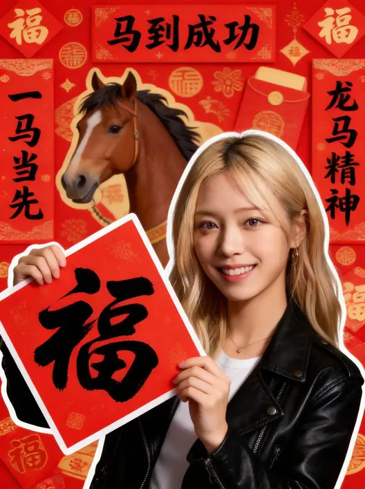 马年福到！喜气洋洋！