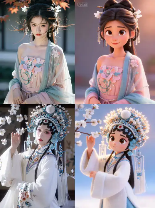 一键人物转绘（皮克斯风格）