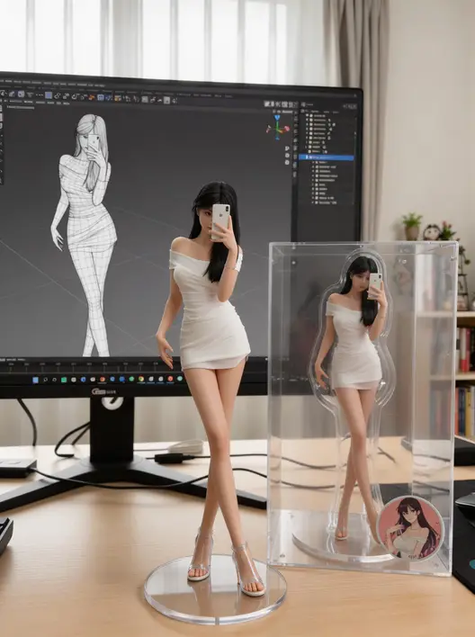 一键3D打印玩偶