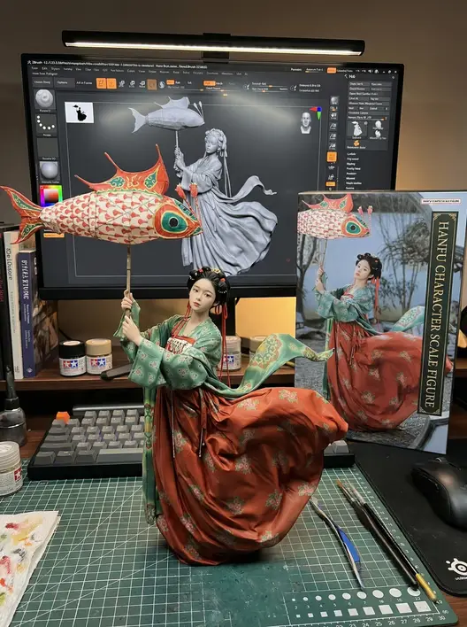 一键生成工作台手办