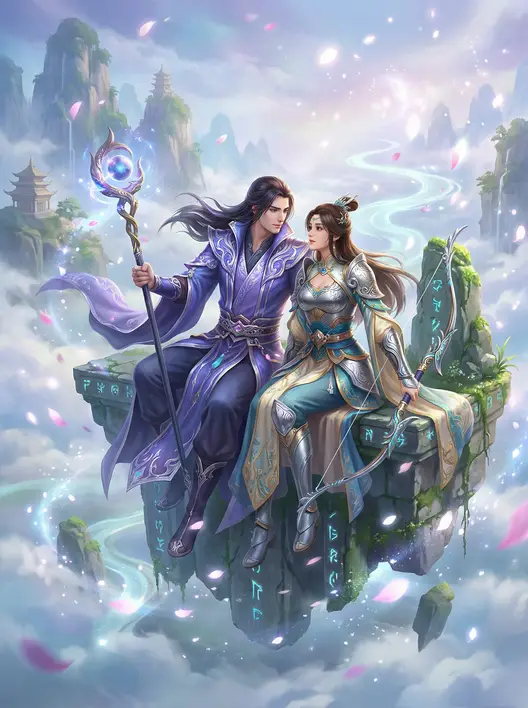 中国风仙侠游戏插画
