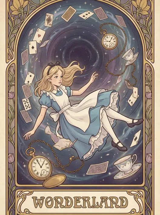 塔牌风插画