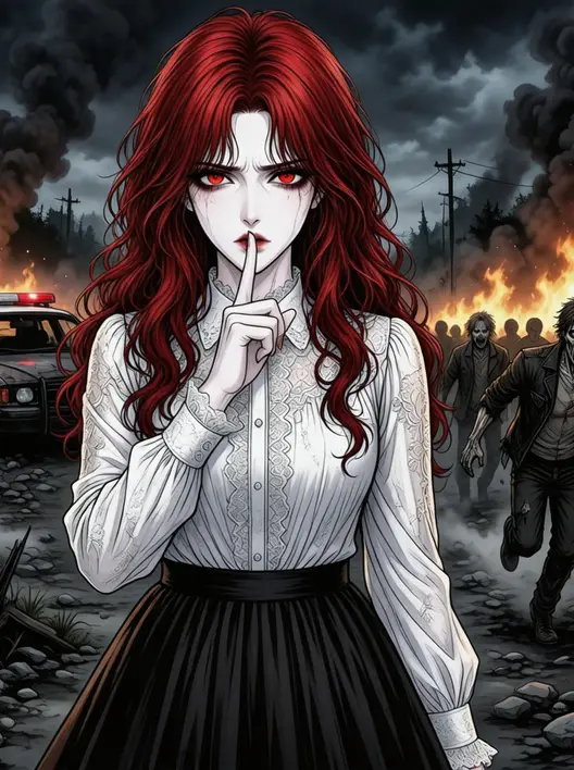 即梦画风~悬疑末世人物角色05