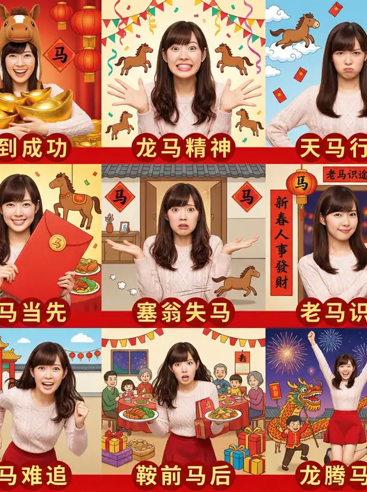 马年新春表情包