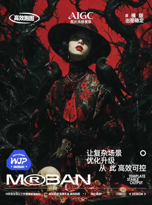暗黑哥特超现实主义风格