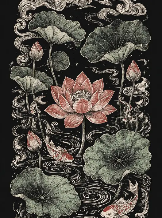 传统木版画