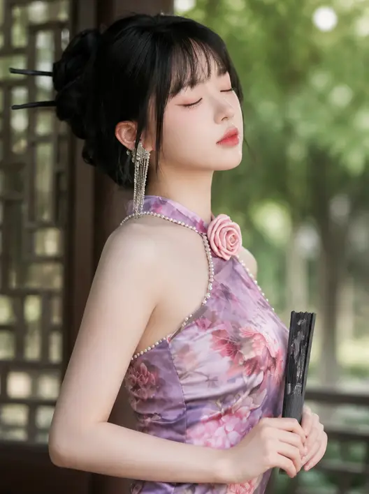 古典东方美学与现代商业摄影