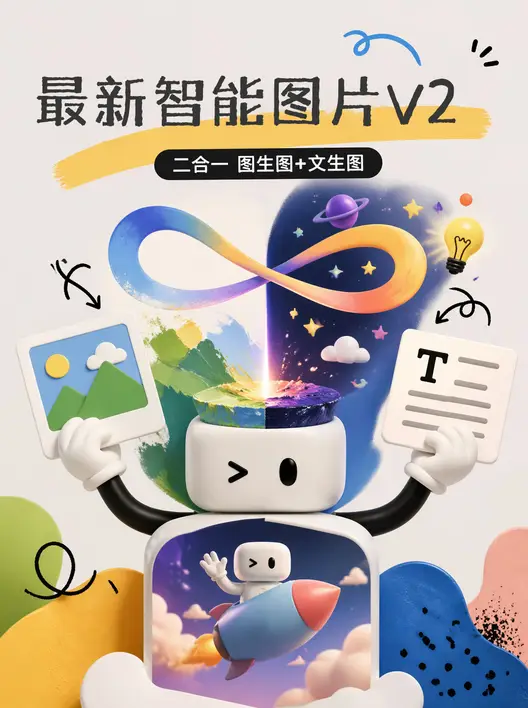 最新智能图片V2 图生图+文生图