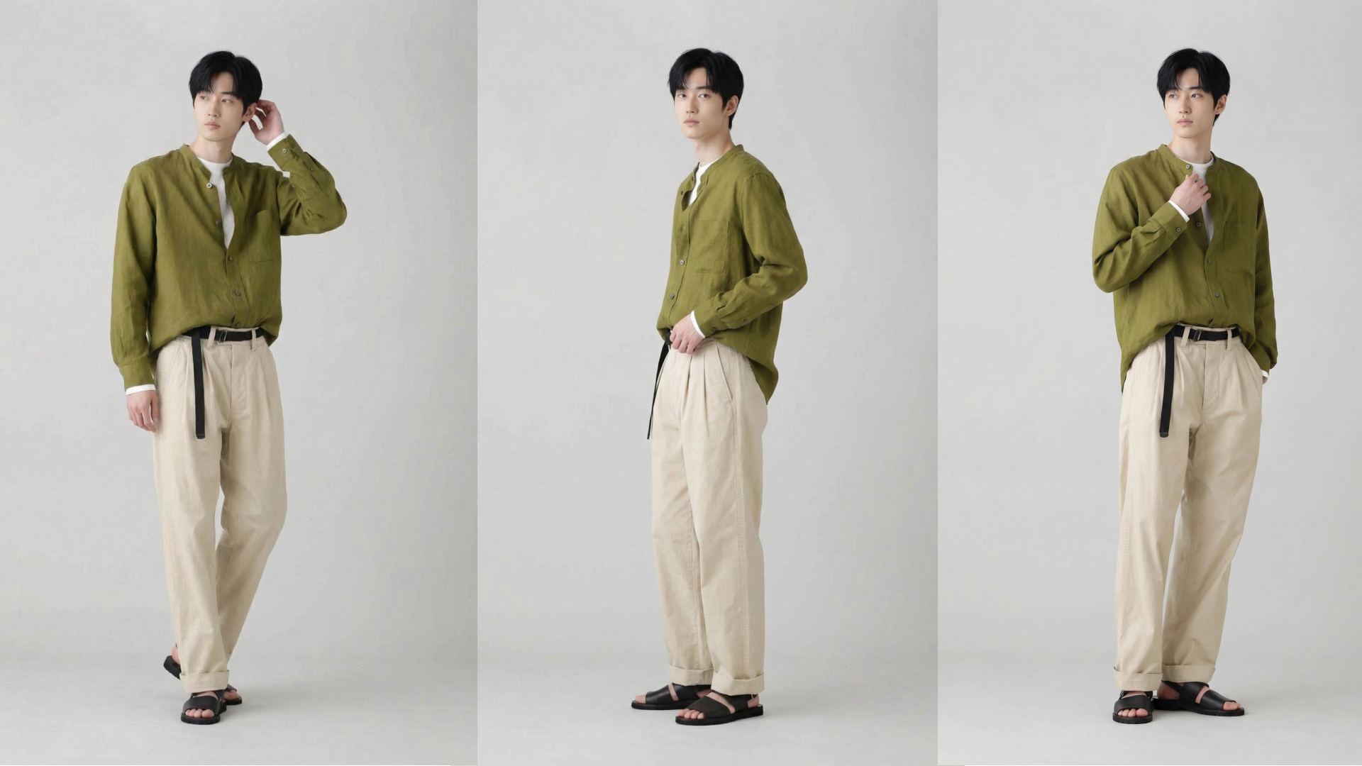 AI模特服饰动态展示